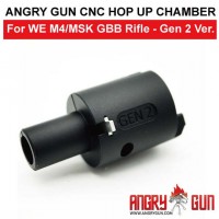 ANGRY GUN CNC Hop Up Chamber for WE M4/MSK GBB - GEN 2 VERSION
