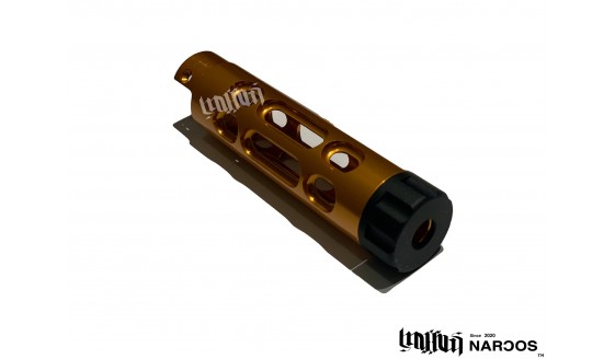 NARCOS Airsoft AAP-01 Type 2 Barrel Gold