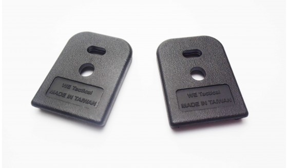 WE G Series Pistol Magazine Base Plate 2 Pack