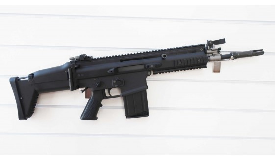 WE SCAR H MK17 Open Bolt Black